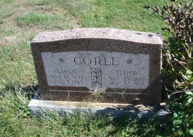 POWELL CORLL, SARAH EMALINE - Ringgold County, Iowa | SARAH EMALINE POWELL CORLL 