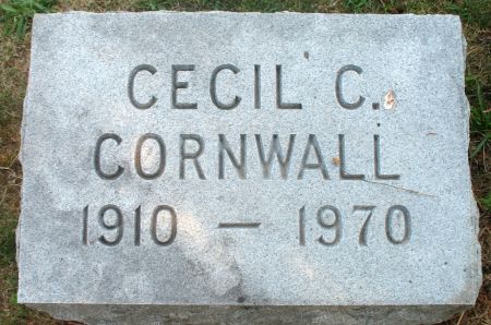CORNWALL, CECIL C. - Ringgold County, Iowa | CECIL C. CORNWALL 