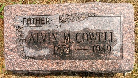 COWELL, ALVIN M. - Ringgold County, Iowa | ALVIN M. COWELL 