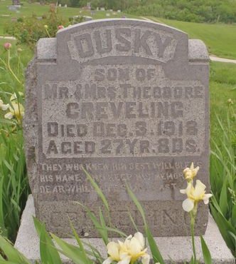 CREVELING, DUSKY - Ringgold County, Iowa | DUSKY CREVELING 