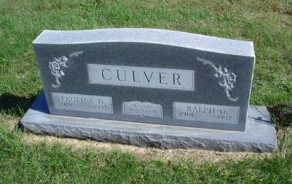 CULVER, RALPH DAVID - Ringgold County, Iowa | RALPH DAVID CULVER 