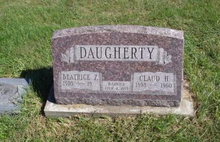 DAUGHERTY, BEATRICE Z. - Ringgold County, Iowa | BEATRICE Z. DAUGHERTY 