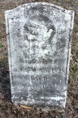 DAVIS, INFANT DAUGHTER - Ringgold County, Iowa | INFANT DAUGHTER DAVIS 