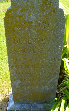 DOLECKOVA, FRANTISKA - Ringgold County, Iowa | FRANTISKA DOLECKOVA 