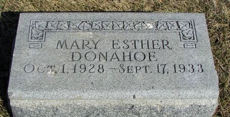 DONAHOE, MARY ESTHER - Ringgold County, Iowa | MARY ESTHER DONAHOE 