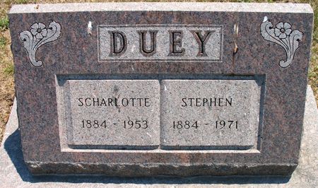 DUEY, SCHARLOTTE  (FINKHEINER) - Ringgold County, Iowa | SCHARLOTTE  (FINKHEINER) DUEY 