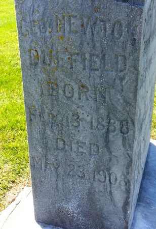 DUFFIELD, GEORGE NEWTON - Ringgold County, Iowa | GEORGE NEWTON DUFFIELD 