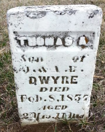 DWYRE, THOMAS A. - Ringgold County, Iowa | THOMAS A. DWYRE 