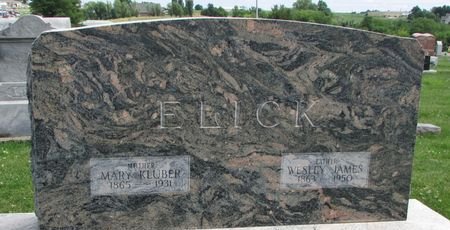 ELICK, MARY MAGDELINE (KLUBER) - Ringgold County, Iowa | MARY MAGDELINE (KLUBER) ELICK 