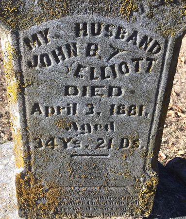 ELLIOTT, JOHN B. - Ringgold County, Iowa | JOHN B. ELLIOTT 