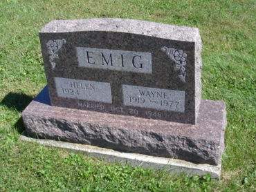 FLOWERS EMIG, HELEN OLIVE - Ringgold County, Iowa | HELEN OLIVE FLOWERS EMIG 