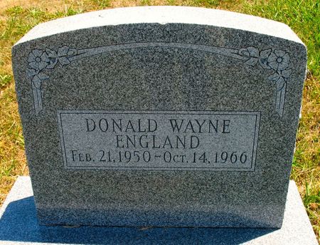 ENGLAND, DONALD WAYNE - Ringgold County, Iowa | DONALD WAYNE ENGLAND 