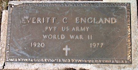 ENGLAND, EVERITT C. - Ringgold County, Iowa | EVERITT C. ENGLAND 