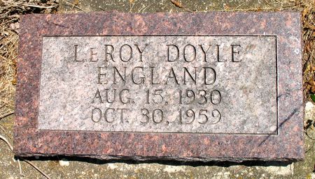 ENGLAND, LEROY DOYLE - Ringgold County, Iowa | LEROY DOYLE ENGLAND 