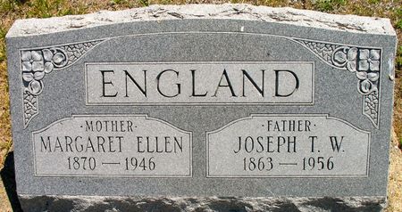 ENGLAND, JOSEPH T. W. - Ringgold County, Iowa | JOSEPH T. W. ENGLAND 