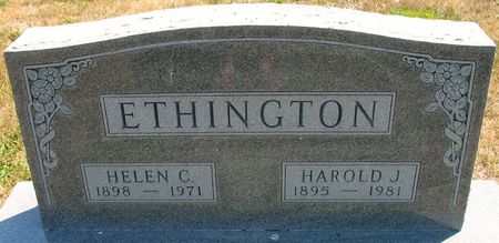 ETHINGTON, HELEN (CLUTE) - Ringgold County, Iowa | HELEN (CLUTE) ETHINGTON 