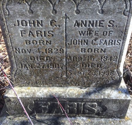 FARIS, ANNIE S. - Ringgold County, Iowa | ANNIE S. FARIS 