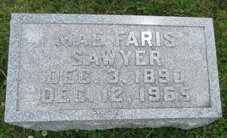 FARIS-SAWYER, MAE - Ringgold County, Iowa | MAE FARIS-SAWYER 