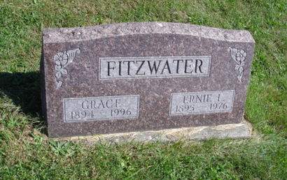 MCLAIN FITZWATER, ESTHER GRACE - Ringgold County, Iowa | ESTHER GRACE MCLAIN FITZWATER 