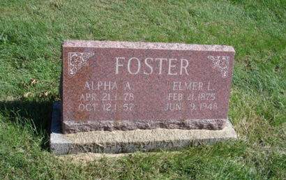 FOSTER, ALPHA A. - Ringgold County, Iowa | ALPHA A. FOSTER 