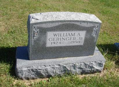 GERINGER, JR., WILLIAM AUSTIN - Ringgold County, Iowa | WILLIAM AUSTIN GERINGER, JR. 