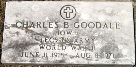 GOODALE, CHARLES B. - Ringgold County, Iowa | CHARLES B. GOODALE 