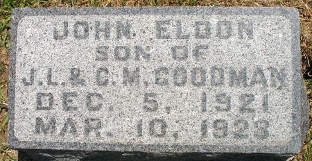 GOODMAN, JOHN ELDON - Ringgold County, Iowa | JOHN ELDON GOODMAN 