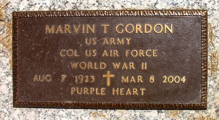 GORDON, MARVIN T. - Ringgold County, Iowa | MARVIN T. GORDON 