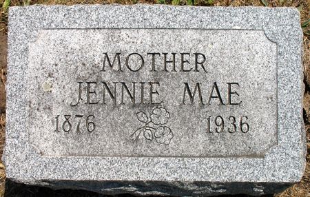 GRACE, JENNIE MAE (SHAFER) - Ringgold County, Iowa | JENNIE MAE (SHAFER) GRACE 