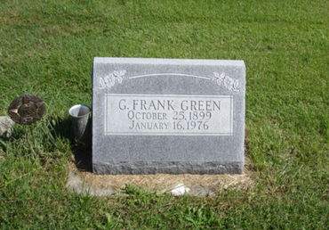 GREEN, G. FRANK - Ringgold County, Iowa | G. FRANK GREEN 