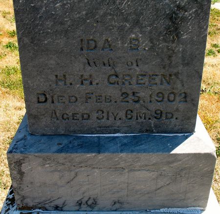 GREEN, IDA B. - Ringgold County, Iowa | IDA B. GREEN 