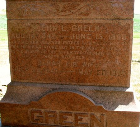 GREEN, JOHN L. - Ringgold County, Iowa | JOHN L. GREEN 