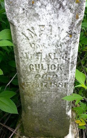 GULICK, INFANT DAUGHTER - Ringgold County, Iowa | INFANT DAUGHTER GULICK 
