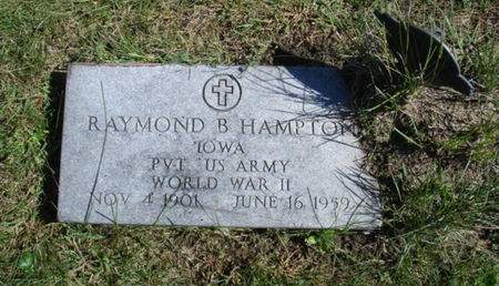 HAMPTON, RAYMOND B. - Ringgold County, Iowa | RAYMOND B. HAMPTON 