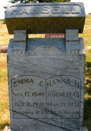 HANSELL, HANNA M. - Ringgold County, Iowa | HANNA M. HANSELL 