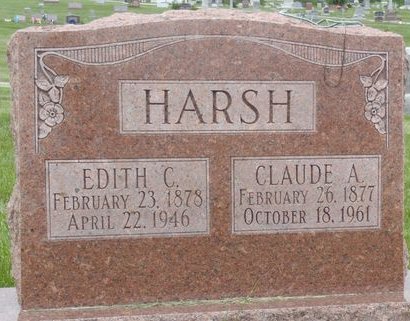 HARSH, EDITH (CLATON) - Ringgold County, Iowa | EDITH (CLATON) HARSH 