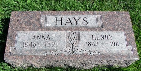 HAYS, HENRY - Ringgold County, Iowa | HENRY HAYS 