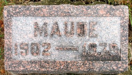 HEPPERLY, MAUDE - Ringgold County, Iowa | MAUDE HEPPERLY 