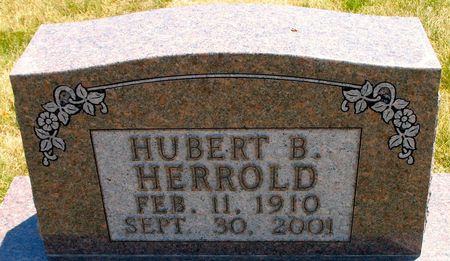 HERROLD, HUBERT B. - Ringgold County, Iowa | HUBERT B. HERROLD 
