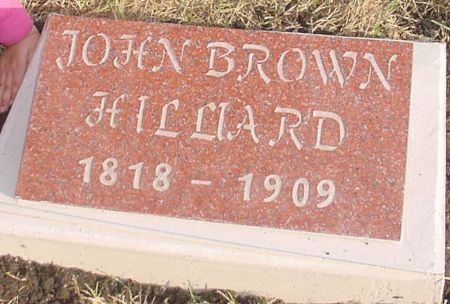 HILLIARD, JOHN BROWN - Ringgold County, Iowa | JOHN BROWN HILLIARD 