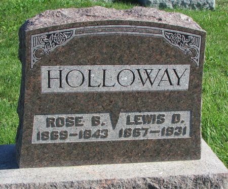 HOLLOWAY, ROSE B. (BERRY) - Ringgold County, Iowa | ROSE B. (BERRY) HOLLOWAY 