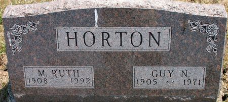 HORTON, M. RUTH - Ringgold County, Iowa | M. RUTH HORTON 