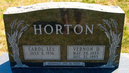 HORTON, VERNON D. - Ringgold County, Iowa | VERNON D. HORTON 