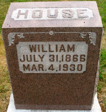 HOUSE, WILLIAM - Ringgold County, Iowa | WILLIAM HOUSE 