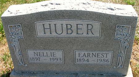 HUBER, NELLIE LEONA (KERNS) - Ringgold County, Iowa | NELLIE LEONA (KERNS) HUBER 