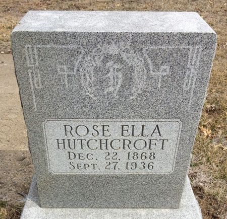 HUTCHCROFT, ROSE ELLA (HAMM) - Ringgold County, Iowa | ROSE ELLA (HAMM) HUTCHCROFT 