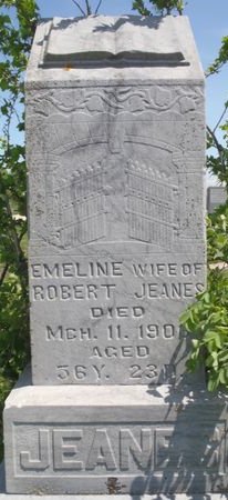 JEANES, EMELINE - Ringgold County, Iowa | EMELINE JEANES 