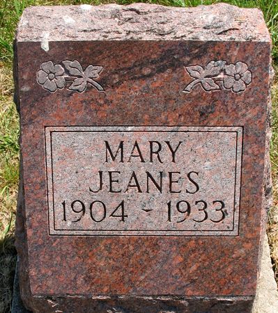 JEANES, MARY LOIS - Ringgold County, Iowa | MARY LOIS JEANES 