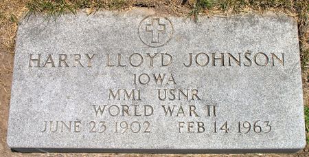 JOHNSON, HARRY LLOYD - Ringgold County, Iowa | HARRY LLOYD JOHNSON 