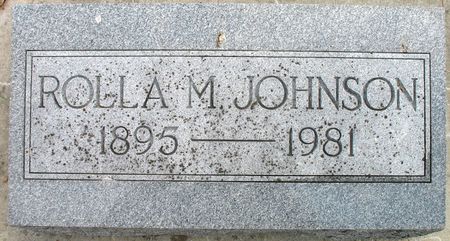 JOHNSON, ROLLA M. - Ringgold County, Iowa | ROLLA M. JOHNSON 